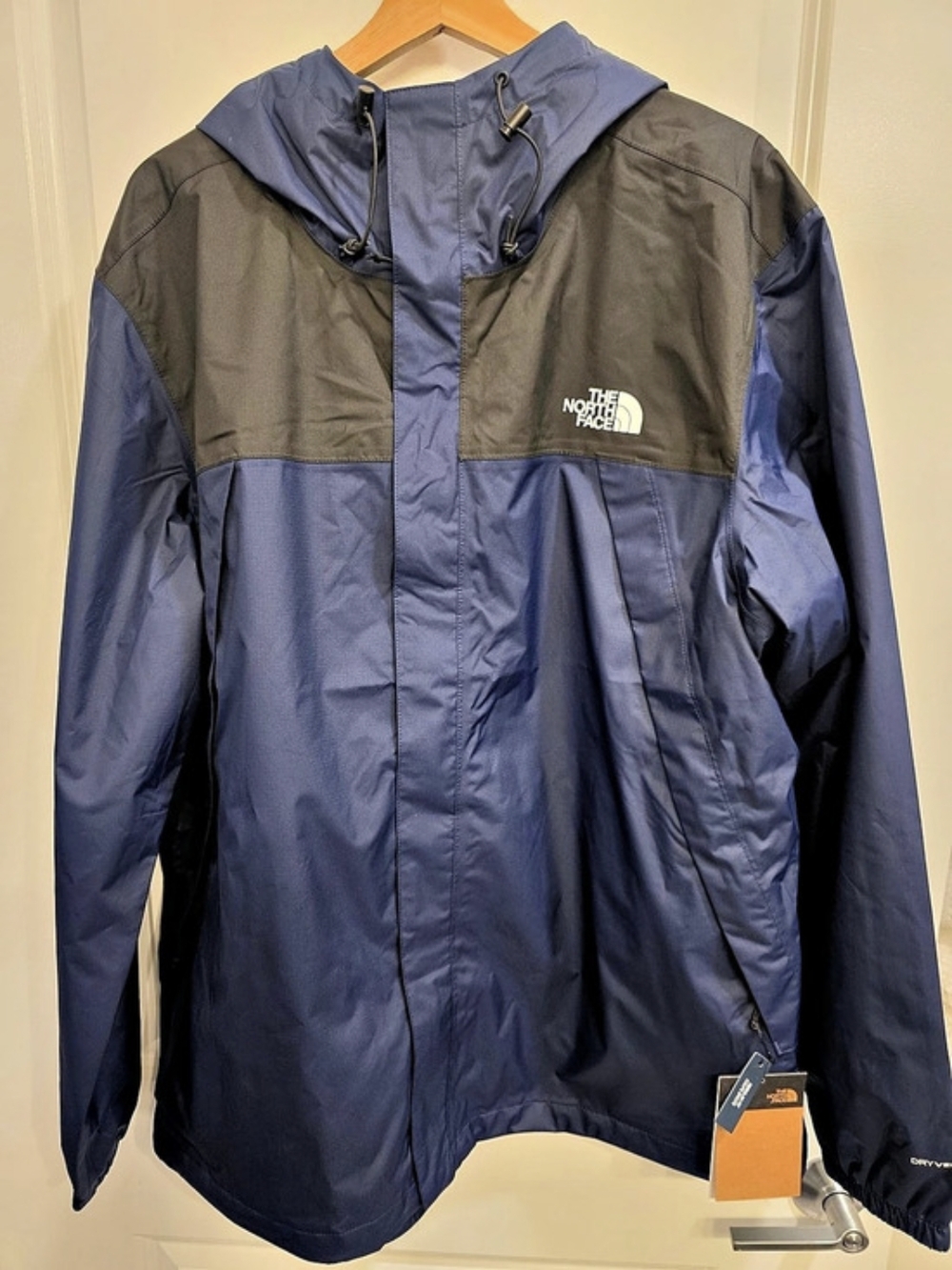 The North Face M Antora Jacket Color Block Jacket Blue & Green XL NWT
